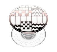 PopSockets: PopGrip - Supporto e Impugnatura per Telefoni Cellulari e Tablet con un Top Intercambiabile - Enamel Gilded Patchwork