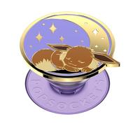 PopSockets: PopGrip - Supporto e Impugnatura per Telefoni Cellulari e Tablet con un Top Intercambiabile - Pokémon - Enamel Sleeping Eevee