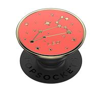 PopSockets: PopGrip - Supporto e Impugnatura per Telefoni Cellulari e Tablet con un Top Intercambiabile - Enamel Zodiac Leo