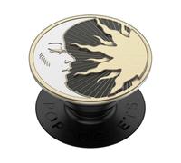 PopSockets: PopGrip - Supporto e Impugnatura per Telefoni Cellulari e Tablet con un Top Intercambiabile - Enamel Lunar Dreams
