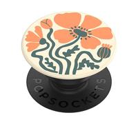 PopSockets: PopGrip - Supporto e Impugnatura per Telefoni Cellulari e Tablet con un Top Intercambiabile - Fall Fleur