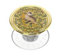 PopSockets: PopGrip - Supporto espandibile e impugnatura con parte superiore intercambiabile per smartphone e tablet, compleanno di Harry Potter, stemma floreale di Tassorosso