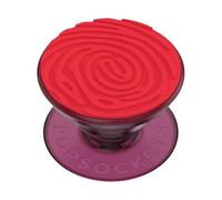 PopSockets: PopGrip - Supporto espandibile e impugnatura con parte superiore intercambiabile per smartphone e tablet - Imprint Blanchette