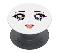 PopSockets | PopGrip | Supporto estraibile e maniglia per smartphone e tablet | Supporto per dita Basic Sparkle Eyes