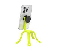 PopSockets: PopMount 2 Flex - Supporto flessibile in silicone non adesivo e treppiede per smartphone e tablet - Chartreuly