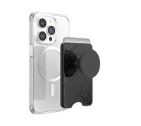 PopSockets: PopWallet+ for MagSafe - Porta carte con PopTop integrato intercambiabile per smartphone e custodie, con lacci