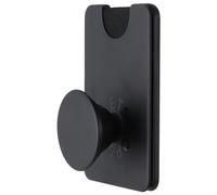 PopSockets Custodia a portafoglio con impugnatura espandibile e anello adattatore per MagSafe, porta carte di credito, compatibile con ricarica wireless, portafoglio compatibile con MagSafe - Black