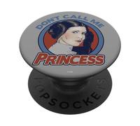 PopSockets Star Wars Leia Don't Call Me Princess PopGrip: Impugnatura per Telefoni Cellulari e Tablet Intercambiabile
