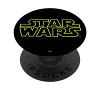 PopSockets Star Wars Simple Logo Outline PopGrip: Impugnatura per Telefoni Cellulari e Tablet Intercambiabile