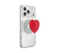 PopSockets Supporto magnetico per telefono MagSafe, pulsante cuore
