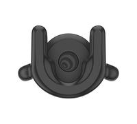 PopSockets Supporto per telefono da auto, supporto universale per bocchetta di ventilazione, nero