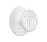 PopSockets: PopGrip Round per Magsafe - Anello Adattatore per MagSafe Incluso - Supporto e Impugnatura per Telefoni Cellulari e Custodia con un Top Intercambiabile - PopOut Curves Coconut Creme