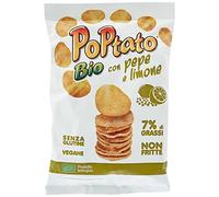 Poptato, Poptato pepe e limone bio, senza glutine, 40g