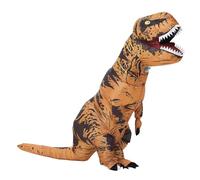 Poptrend Costume gonfiabile da dinosauro per adulti e bambini, divertente costume di Halloween per feste e cosplay, unisex, per bambini