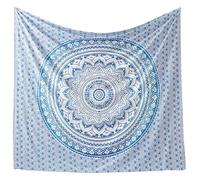 Popular Handicrafts Kp881 Arazzo Hippie Ombre Mandala Arazzo Hippie Mandala Arazzi da parete Arazzi da parete Mandala Arazzi da appendere alla parete Ombre Mandala Arazzi King Size