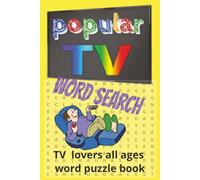 Popular TV word search: TV Enthusiast Word Search Puzzle Book | Explore Classic TV History | Perfect Gift for TV Lovers.