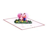 Popup Cuore Nuvola Biglietto Per Compleanno Festività San Valentino Auguri Con Busta Partito Invito Forniture Fatto A Mano Auguri