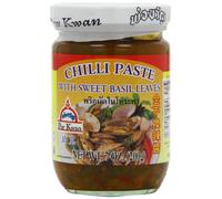 Por Kwan Pasta Peperoncino con Basilico Dolce - 200 gr