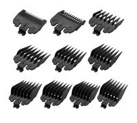 poraceous 10 Pezzi Pettini Per Tagliacapelli, Pettini Guida Tagliacapelli, Clipper Guide Taglio Codificate, per Wahl Tagliacapellis Rasoio Elettrico, per Uso Domestico e Professionale (1,5-25 mm)