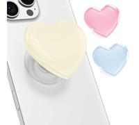poraceous 3 Pezzi Soporte Agarre Amor Corazón, Creativo Soporte Expandibles Base Phone Móvil, Soportes y Agarre Para Teléfonos Móviles y Carcasas, Soportes Extensibles en Forma de Corazón