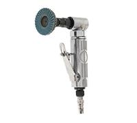 Poratble Mini 1/4 Air Angle Die Grinder 90 Gradi Pneumatic Rettifica Lucidatrice Mulino Macchina for Incidere Con Dischi Abrasivi Tool Kit(Only Machine)