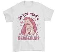 Porbettini Hai Bisogno Di Un Hedgehug Maglietta Divertente Da Uomo 100% Cotone