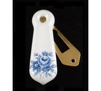 Porcelain Ceramic Chiave Foro Rosetta Porta Cover Floreale / Fiore Design