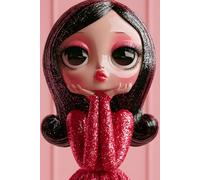 Porcelain: Cute Coquette, Dollcore & Y2K Aesthetic Lined Journal | 200-Page Ruled Notebook for Her: Pink Bow Kawaii Dollette Diary & Gift for Teen ... | Romantic Creepy Gothic Dreamer 6x9 Book