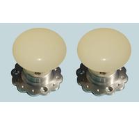 Porcelain Mortasa Pomelli Porta & Supporto Scanalato Raso Nickel