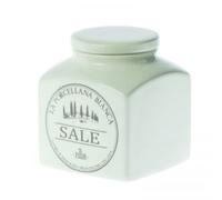 PORCELLANA BIANCA BARATTOLO SALE Conserva Deco 1,10lt P01261100S