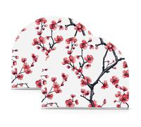Porcellana Plum Blossom Bellezza Fiori Acrilico Piazza Portatovaglioli per All'aperto, Sala da pranzo titolari indipendenti per tovaglioli di carta Decorazioni