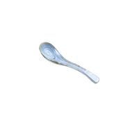 Porcellana sottosmalto pieghevole a forma speciale western food bowl casa retrò personalizzato stoviglie-cucchiaio-mattone blu