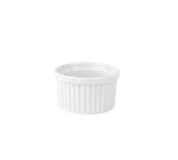 Porcellana trihorse RA 2037 - ragù, per soufflé e Ramequin 9 cm bianco, 9,1 x 5,1 cm
