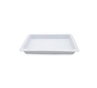 Porcellane Di Saronno Gastronorm, basic 1/1, bianco - 53x32x6,5h cm Gastronorm, basic 1/1, bianco - 53x32x6,5h cm
