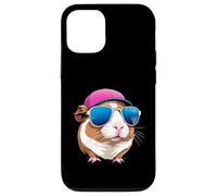 Porcellino d’India con cappellino e occhiali da sole Custodia per iPhone 12/12 Pro