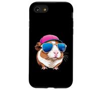 Porcellino d’India con cappellino e occhiali da sole Custodia per iPhone SE (2020) / 7 / 8