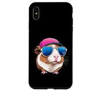 Porcellino d’India con cappellino e occhiali da sole Custodia per iPhone XS Max