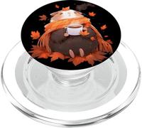 Porcellino d'India Foglie Autunno Zucca Spezia Latte Kawaii PopSockets PopGrip per MagSafe