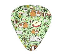 porcellino d'India Plettro per chitarra avanzato 12 pezzi Tre spessori per basso, chitarra elettrica, borsa per chitarra acustica