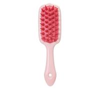 Porceosy Spazzola esfoliante per cuoio capelluto Massaggiatore delicato con manico Pulizia profonda Shampoo per capelli Setole morbide in silicone riduce la forfora Promuove la crescita Soffione