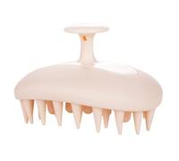 Porceosy Spazzola per shampoo per massaggio del cuoio capelluto con setole morbide Massaggiatore per la crescita dei capelli Manico ergonomico Portatile da viaggio Uomini Donne Crescita dei capelli