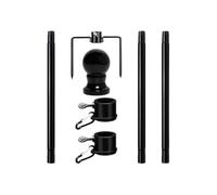 Porch Flag Pole | Stainless Steel Adjustable Height | Residential Flagpole
