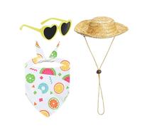Porch Geese Outfits- Hawaiian Lawn Geese | Summer Porch Clothes | Lawn Patio Ceramic Decor for Home, Hotel, Accessory