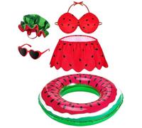 Porch Outfit, Hawaiian Animal Clothes, Cute Easy to Wear Comfortable Outdoor Garden Elastic Fit Decorative Lawn Costume, Statue Clothes Bikini for Balcony, Driveway, Pathway, Backyard Decor