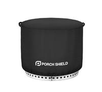Porch Shield Copertura resistente ai raggi UV Solo Stove Yukon - Copertura impermeabile per braciere da patio, rotonda, 81,3 cm, adatta per stufa Solo Yukon, nero