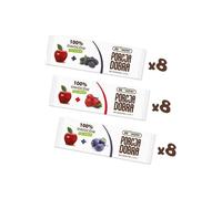 Porcja Dobra Set di snack alla frutta - 24 pezzi