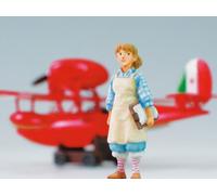 Porco Rosso model kit with figure 1/72 Savoia S.21F Version 2 & Fio