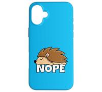 Porcospino Not Today Nope Custodia per iPhone 16 Plus