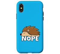 Porcospino Not Today Nope Custodia per iPhone X/XS
