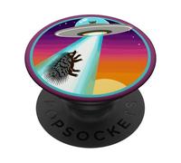 Porcospino rapito astronave alieno rapimento spazio esterno PopSockets PopGrip Adesivo